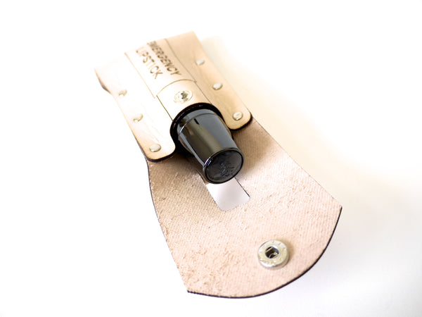 emergency lipstick holder keychain