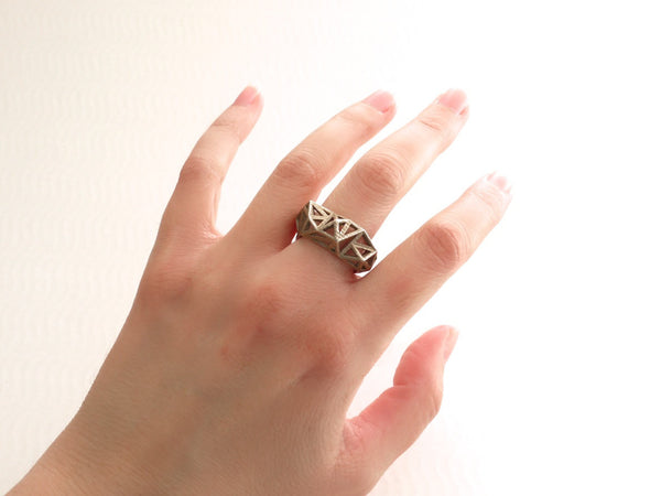 stainless steel ring 3d printed